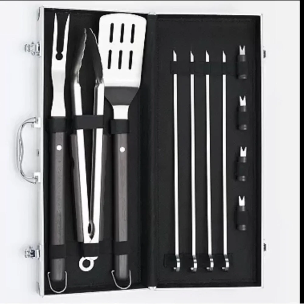 FOOD NETWORK™️ Grilling Tool Set 12 Pieces Picnic Kit